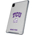 Texas Christian University Horned Frogs Logo Print iPad Cases